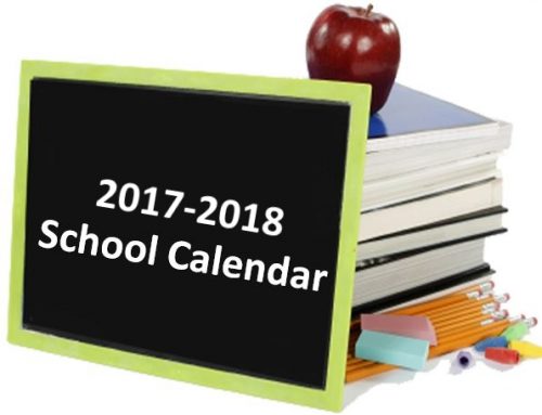 School Calendar 2017/2018