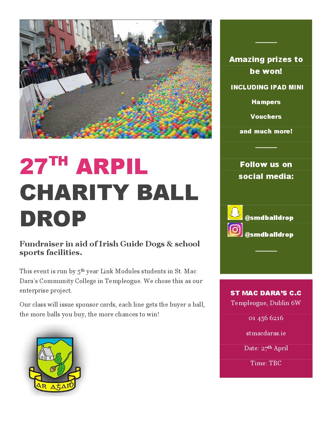 Charity Drop Ball